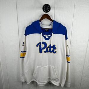 Y2K University of Pittsburgh Embroidered Hoodie Size XX-Large